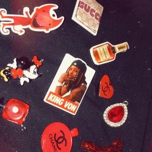 King Von Croc Charm Set!! 🥰❤️🔥😈😝